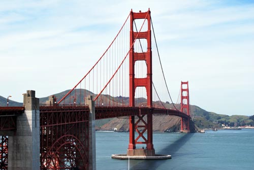 Amazing view of the Golden Gate Bridge
